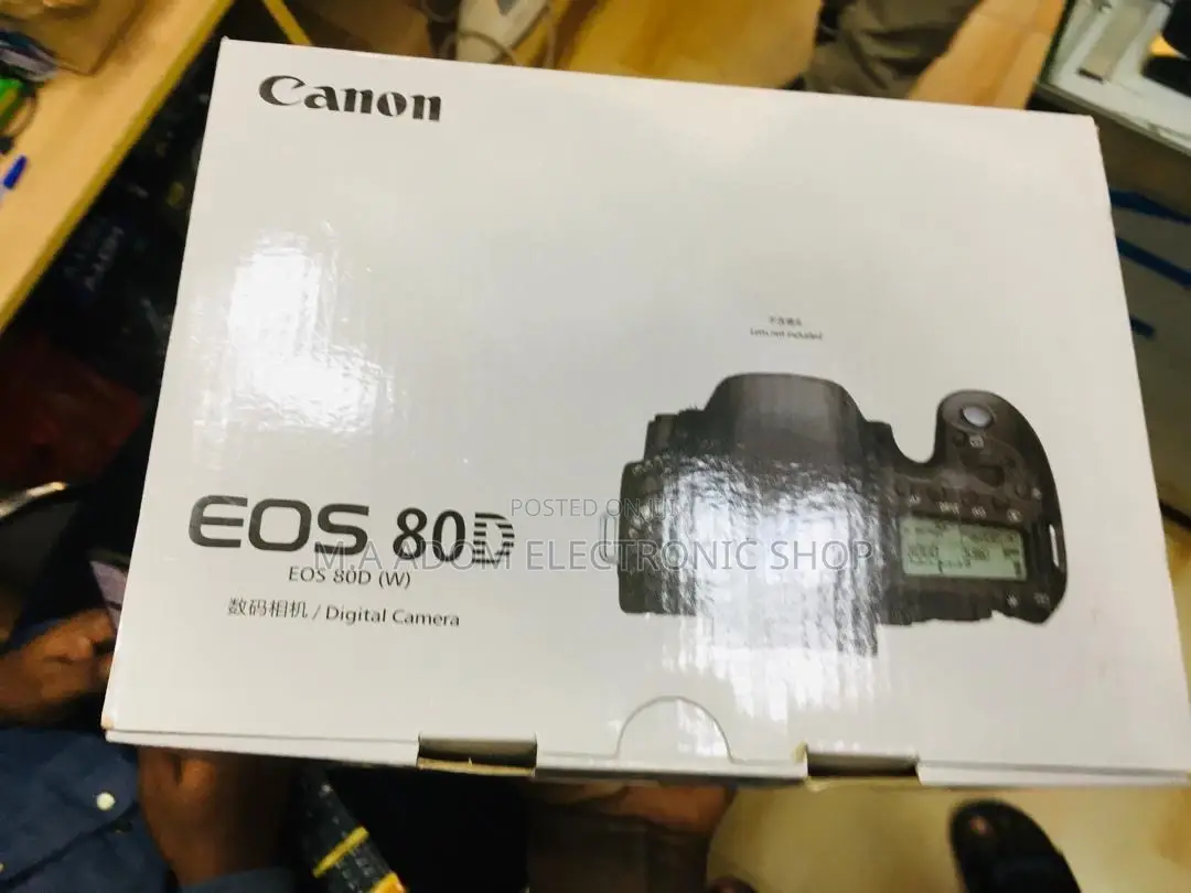 Elevate Your Photography With the Canon EOS 80D DSLR Camera