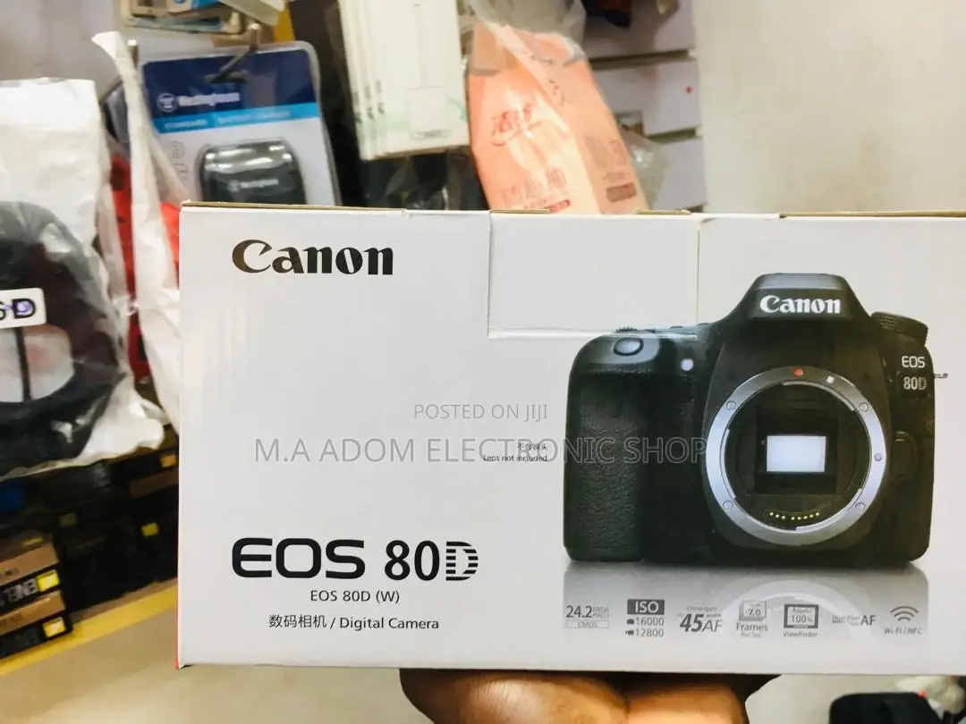 Versatile Tool for the Moments: Canon Eos 80D Camera Body