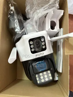 Wifi PTZ Camera 6mp Icsee App Full Color 2 Way Talk