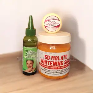 Molato Soap, 7 Days Whitening Oil and Face Cream