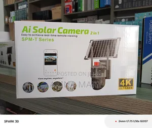 4g Ai Solar Camera Dual Lens 6mp 4g
