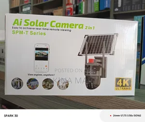 4g Ai Solar Camera Dual Lens 6mp 4g