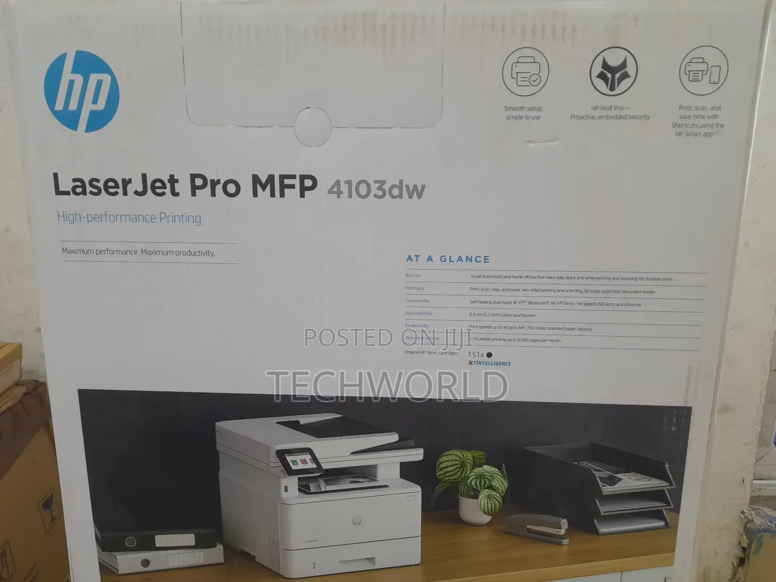Hp Laserjet Pro MFP 4103dw Printer