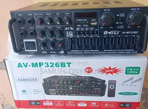 TELI Public Address Karaoke Power Amplifier (AV-MP326BT)