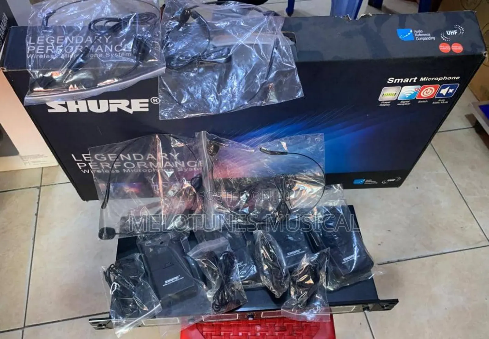 Shure U-6622 4in1 Wireless Lapel Microphone
