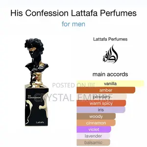 His Confession Lattafa Perfume