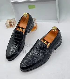 Men Scale Quality Leather Shoes