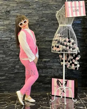 Girls 3pcs Outfit Trousers With Coat and Shirt