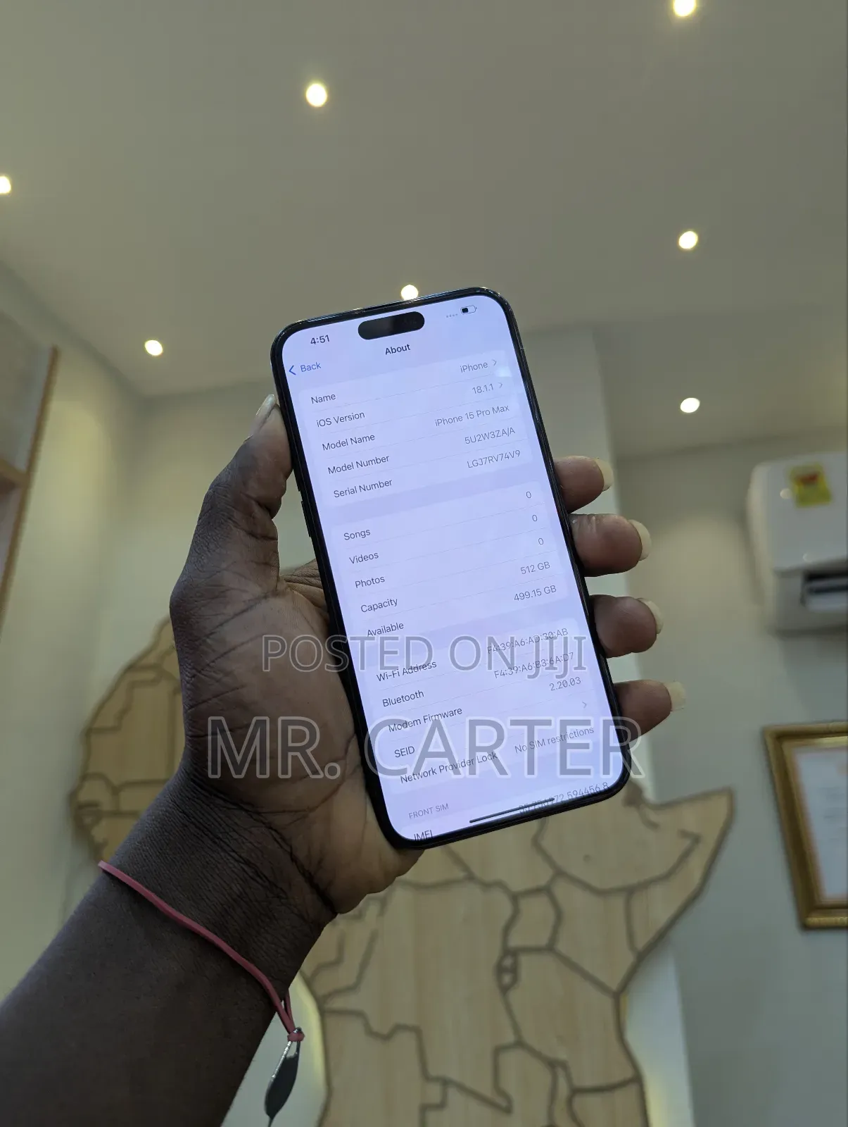 New Apple iPhone 15 Pro Max 512 GB Blue