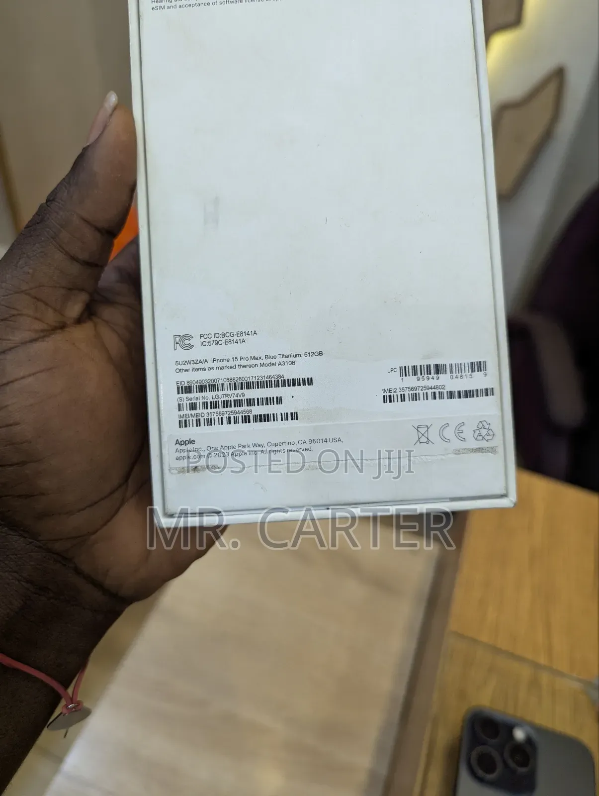 New Apple iPhone 15 Pro Max 512 GB Blue