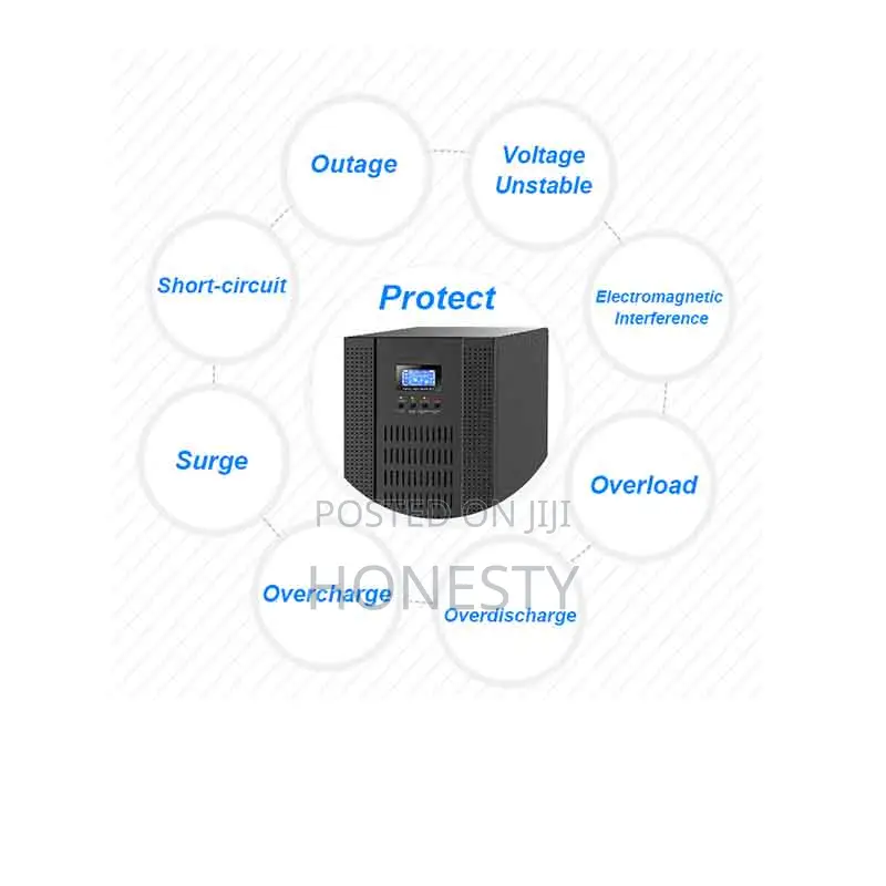 Cwups 15kva/12kw Three Phase Online Ups Backup Power Supply