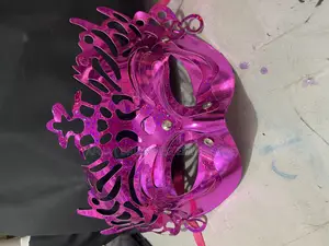 Masquerade Mask (Plastic/Fabric) Minimum Purchase 10pis