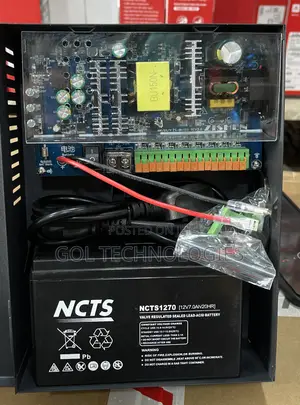 12v10ah Power Supply With Backup Battery 9ch AK Original