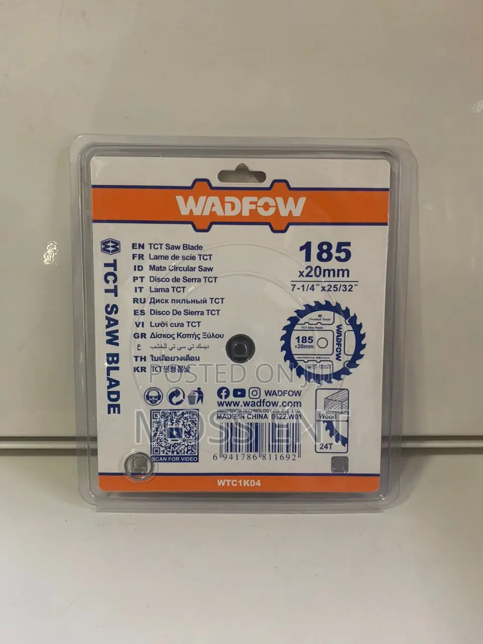 TCT Saw Blade - Wtc1k04