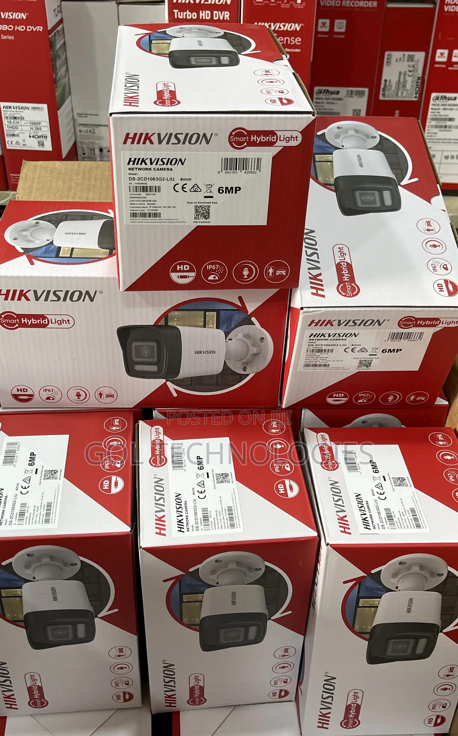 Hikvision Ip Camera 6mp Smart Hy With Audio Ds-2cd1063g2-Liu