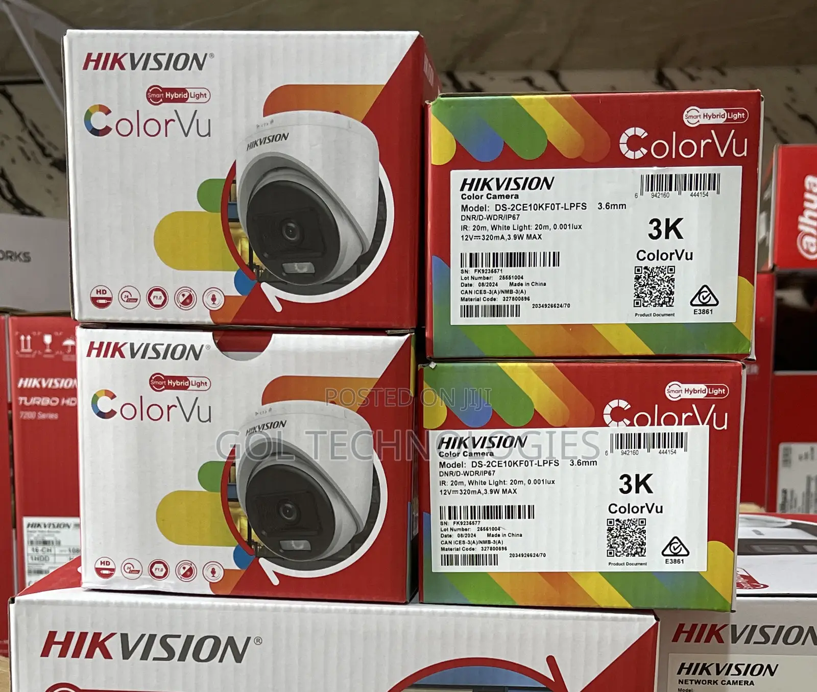 Hikvision Colorvu Camera With Audio Ds-2ce70kf0t-LPFS
