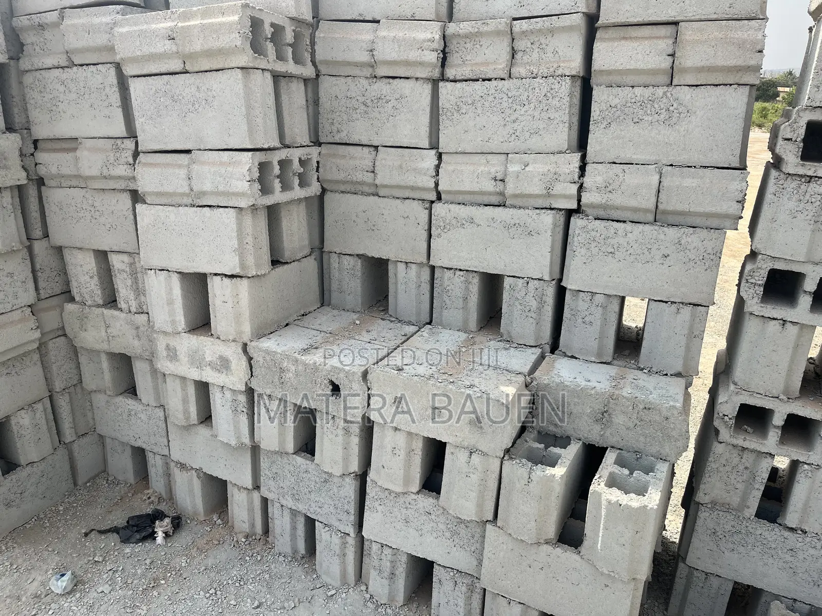 6 Inches Solid Concrete Blocks With Delivery