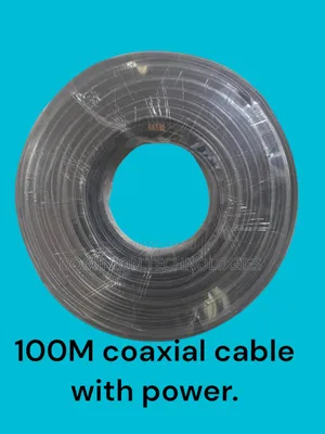 Eldo Pro 100m Rg59 Premium Coaxial Cable With Power CCTV