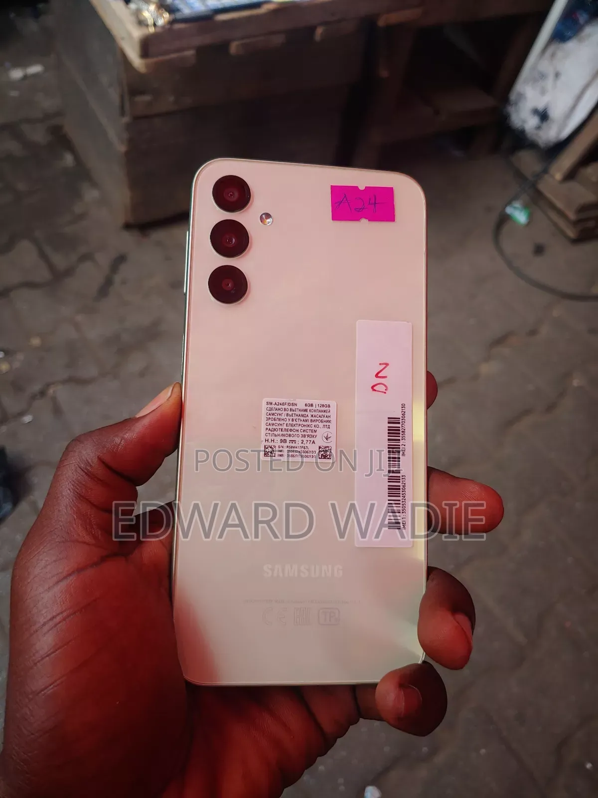 Samsung Galaxy A24 4G 128 GB Yellow
