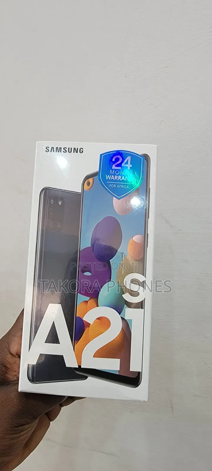 New Samsung Galaxy A21s 128 GB Black