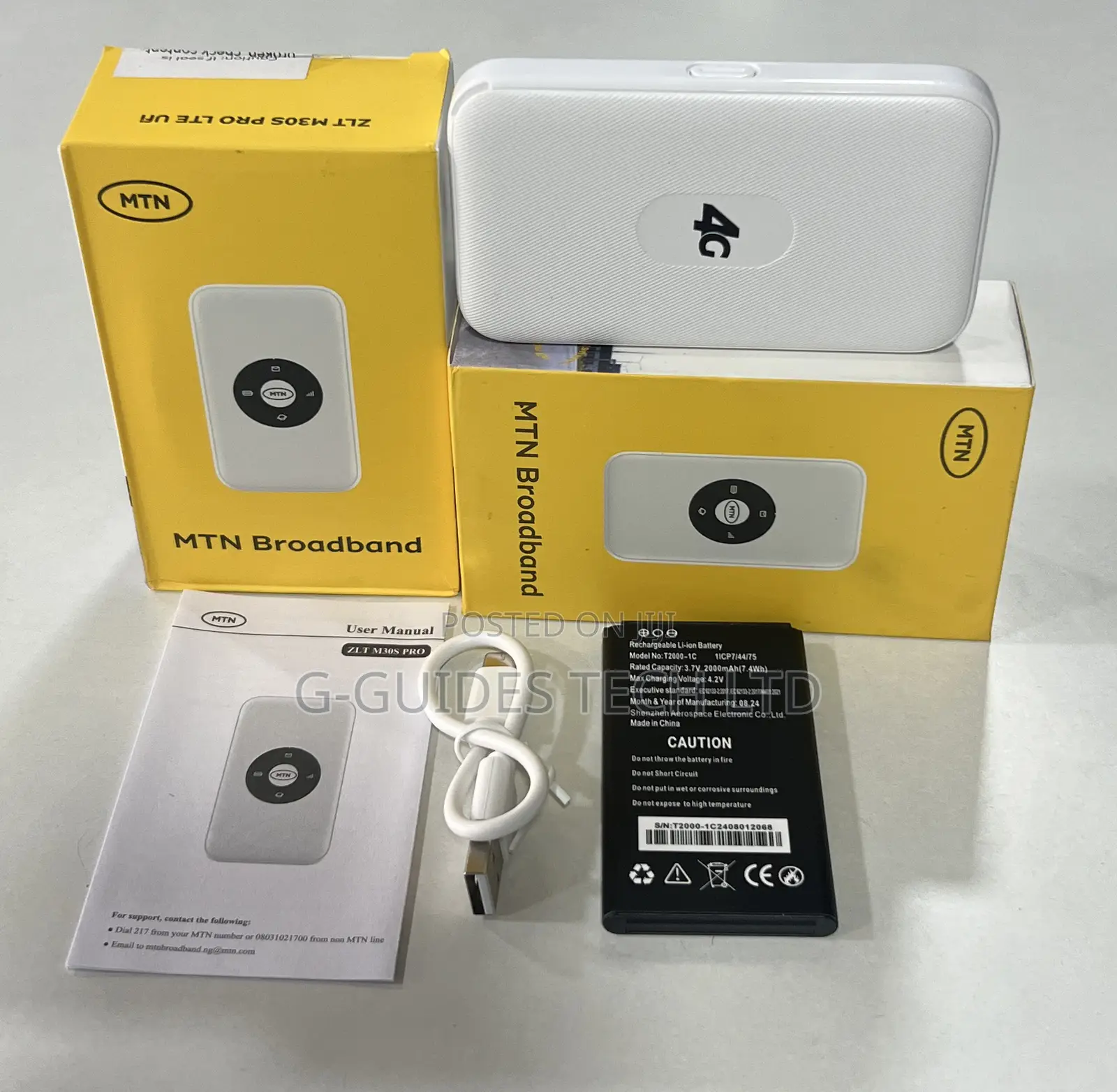 MTN 4g Universal Mifi (Zlt M30s Pro), MTN 4g Mifi