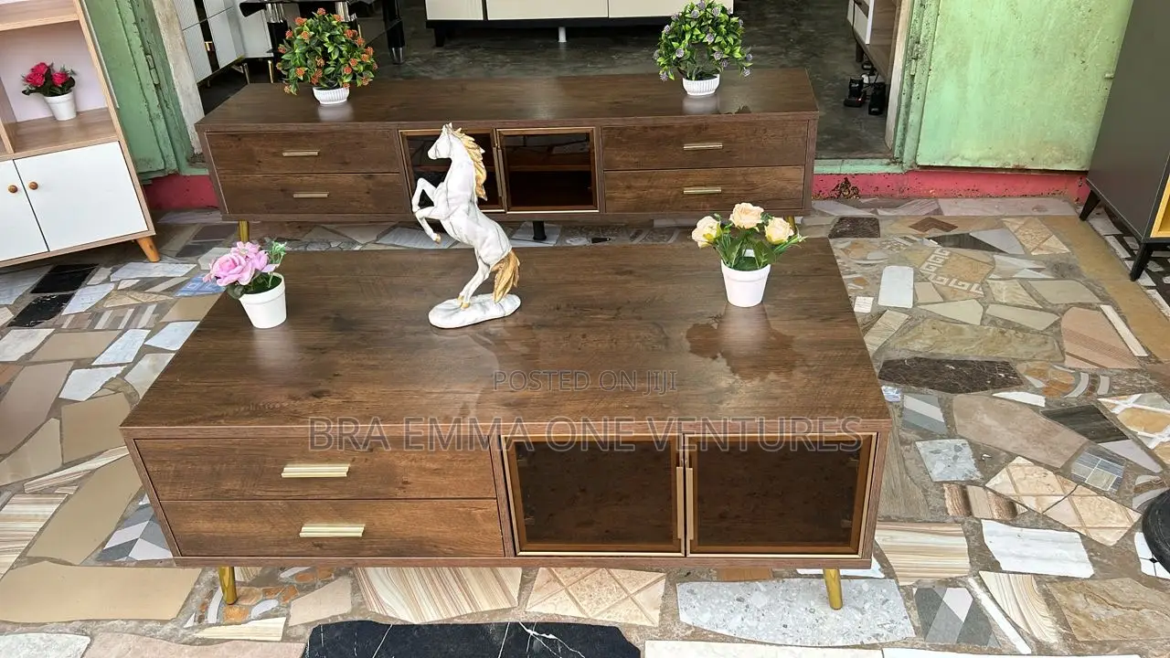 Set of Tv Stand and Center Table
