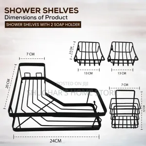 5cs Set Bathroom Caddy Organiser