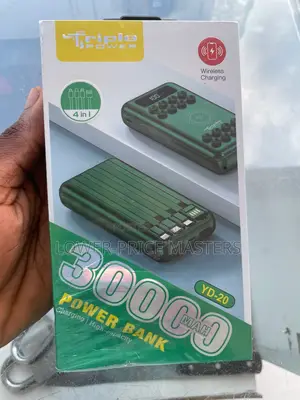 Triple Power 30000 Mah Powerbank