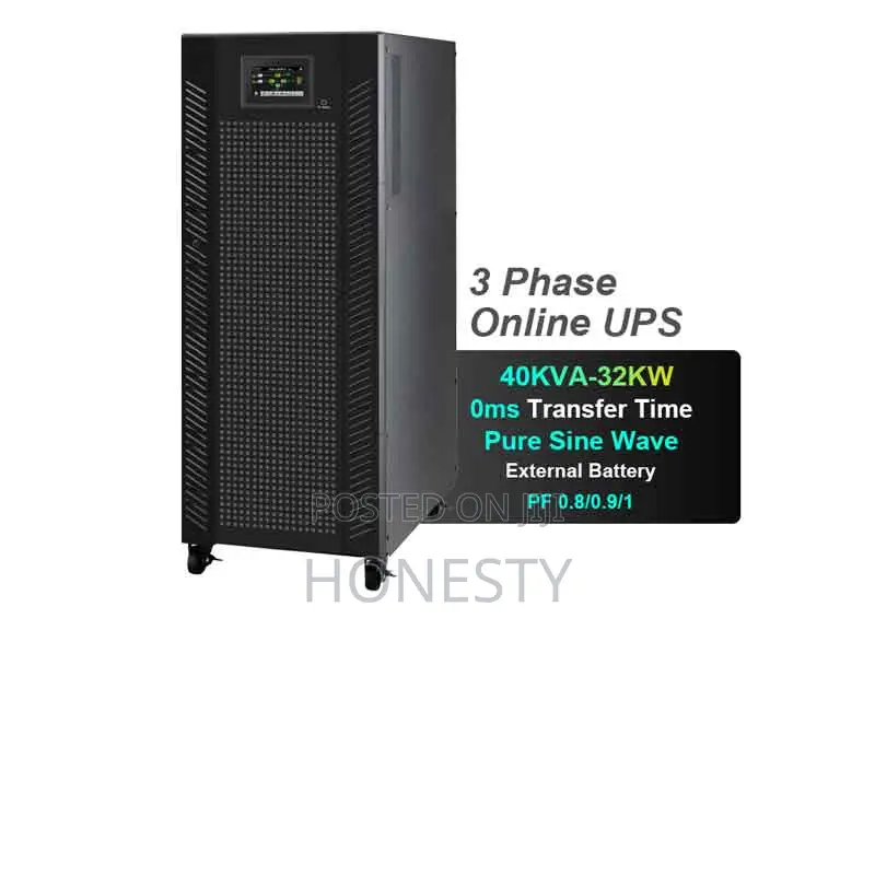 Cwups 40kva/32kw Three Phase Online Ups Backup Power Supply