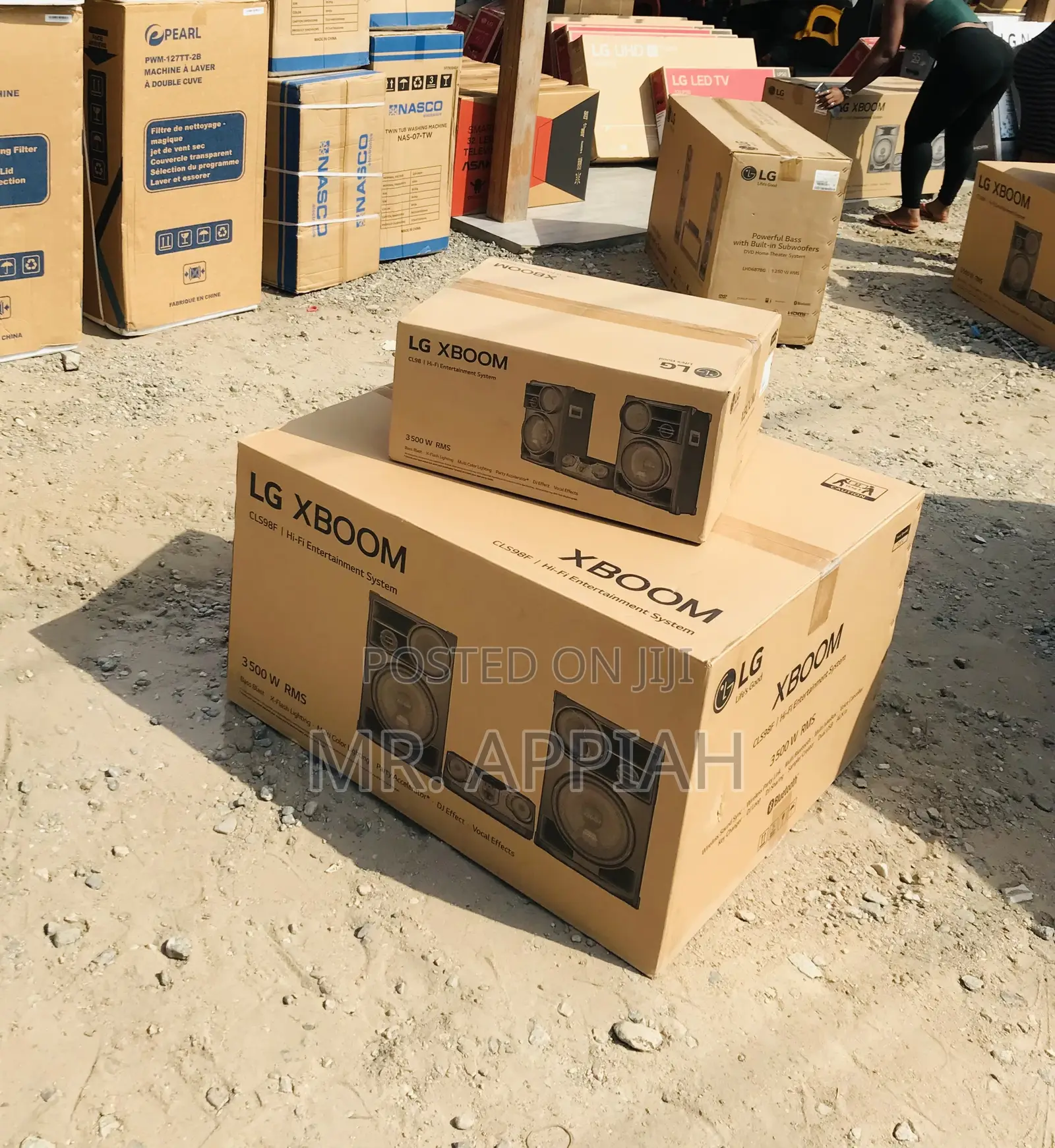 Sealed in Box LG CL98 3500watt Xboom Sound System