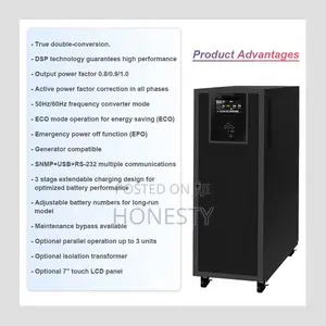 Cwups 100kva/80kw Three Phase Online Ups Backup Power Supply