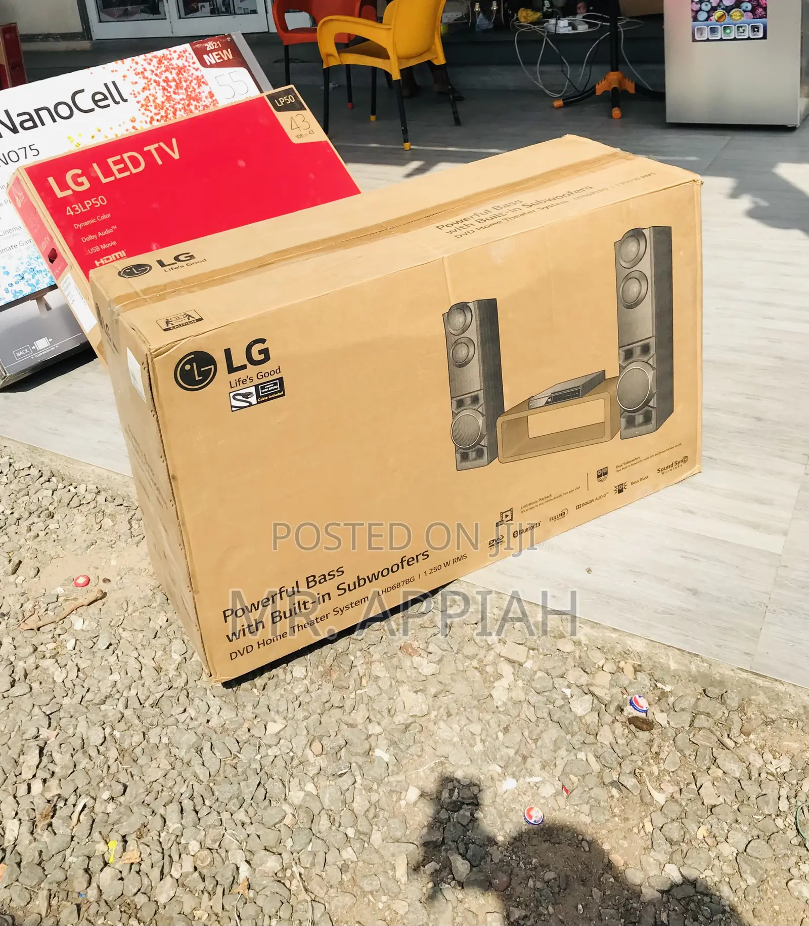 Original Lg Lhd655bt 5.1ch Bluetooth Sound Bar System.