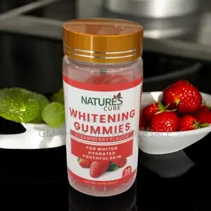 Nature’S Cure Whitening Gummies With Glutathione Vitamins