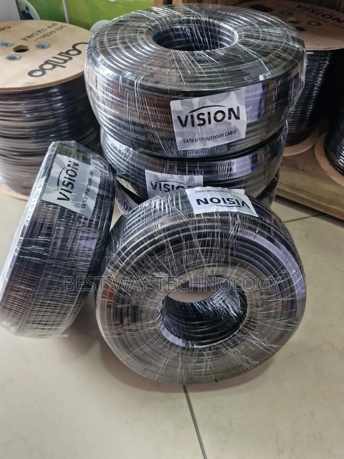 100m Cat6 Cable SFTP Outdoor