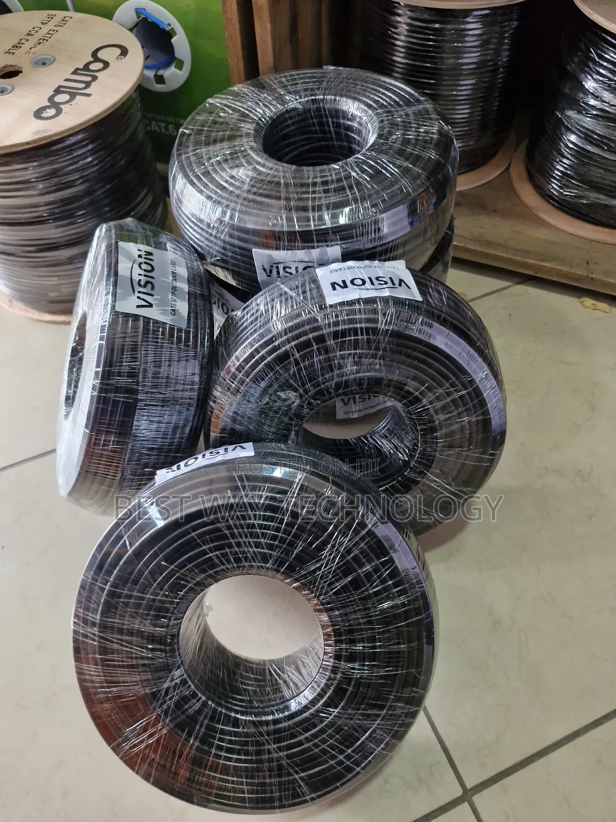 100m Cat6 Cable SFTP Outdoor