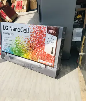 New LG 55NANO75VPA 55 Inch Nanocell Smart Television.