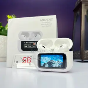 Airpods With Display [Enc + Anc Support]