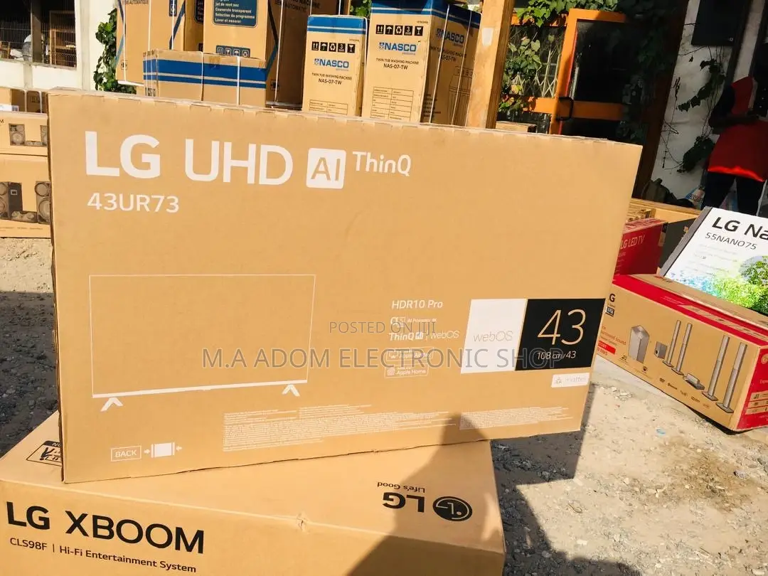 Perfect Blend Of Style And Substance:LG 43"UHD AI Thinq TV