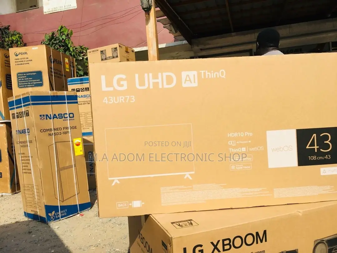Perfect Blend Of Style And Substance:LG 43"UHD AI Thinq TV