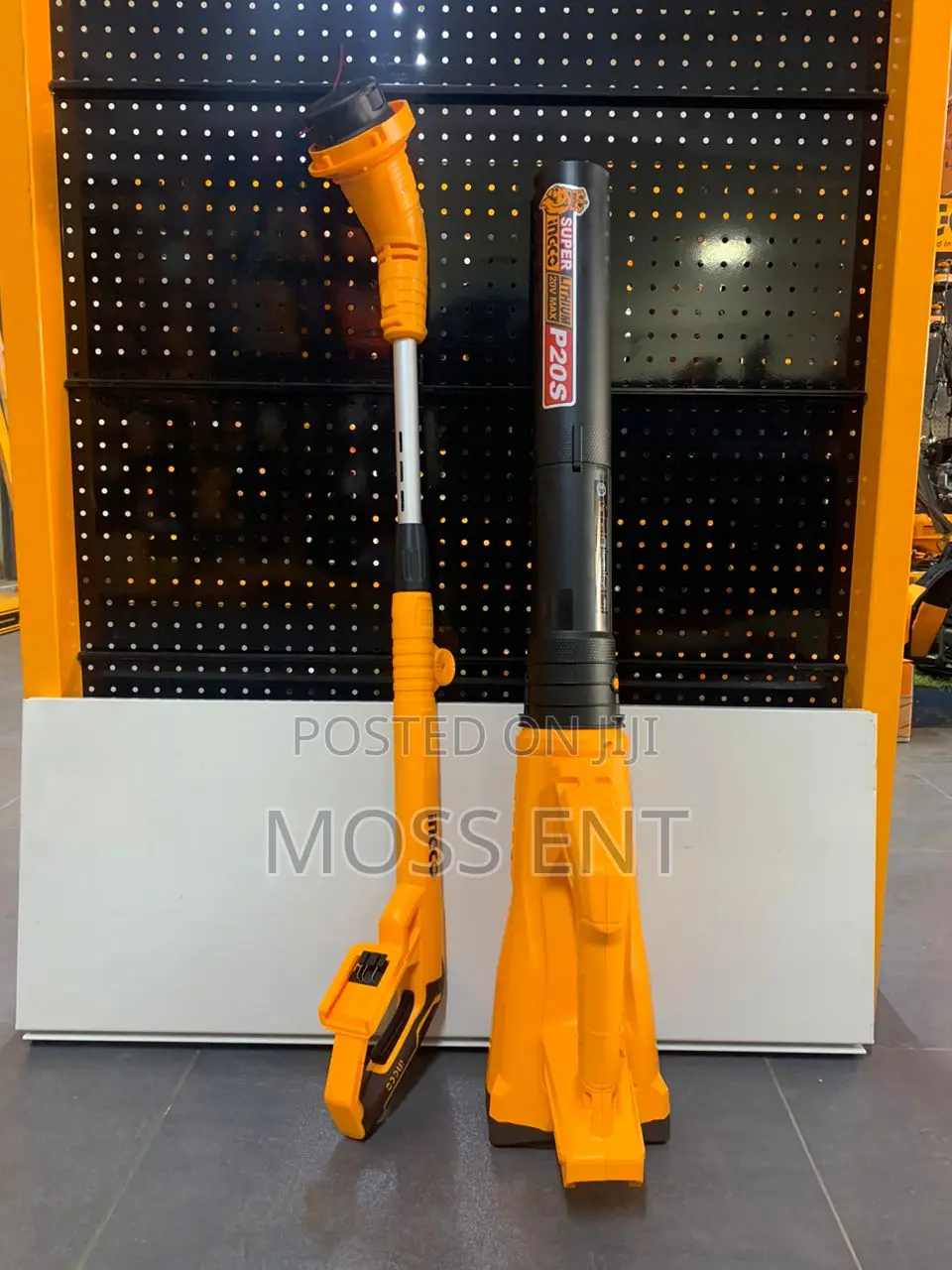 Cordless Blower+Grass Trimmer 20v + 2 Battery - Cosli240203