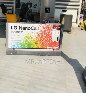 Fabulous LG 55NANO75VPA 55 Inch Nanocell Smart Tv.