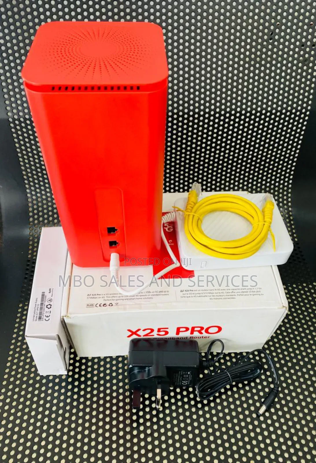 Airtel Advanced 5g Universal Cat 6 Turbonet Router With Ups