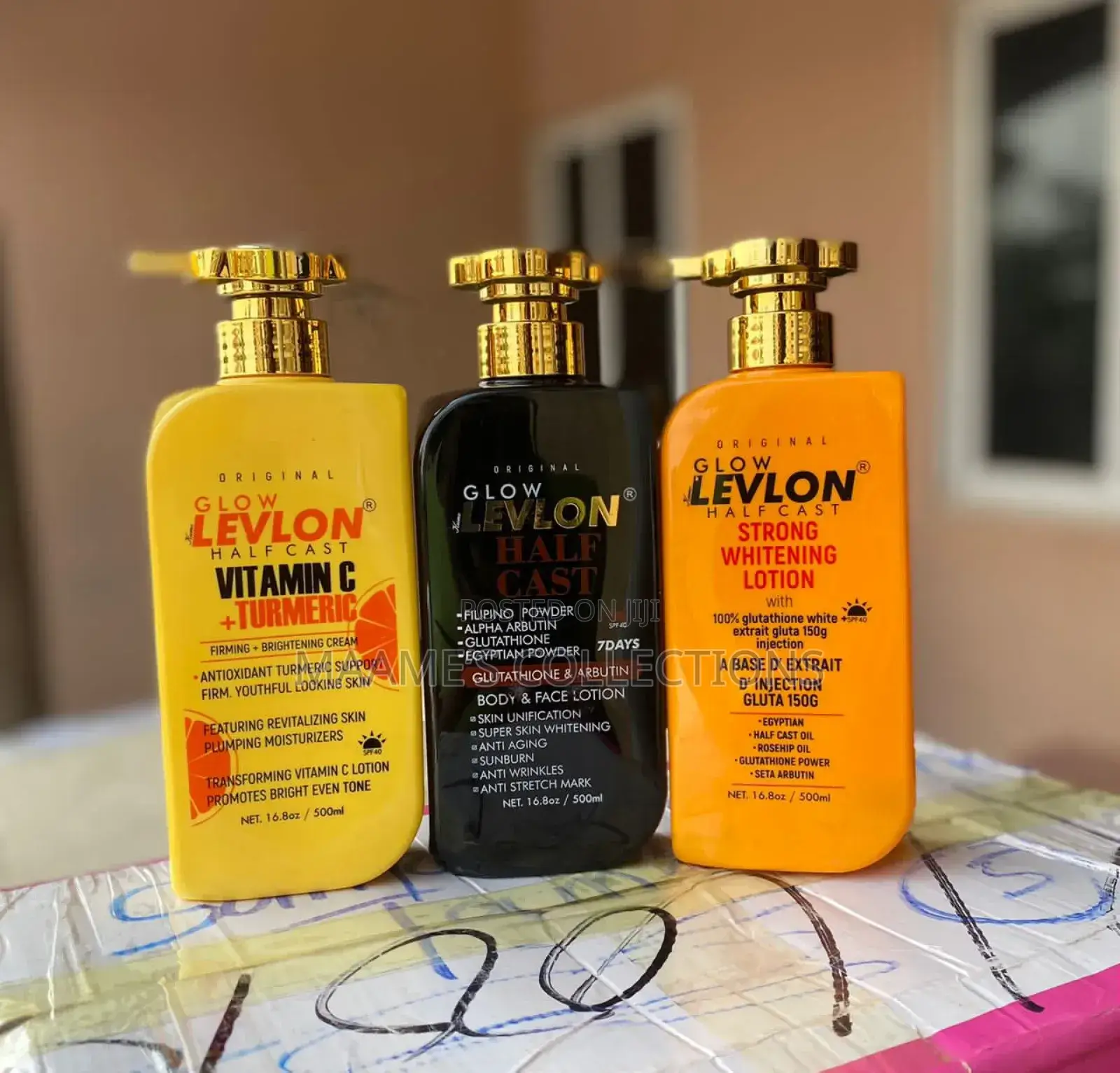 Original Glow Levlon Half Cast Body Lotion