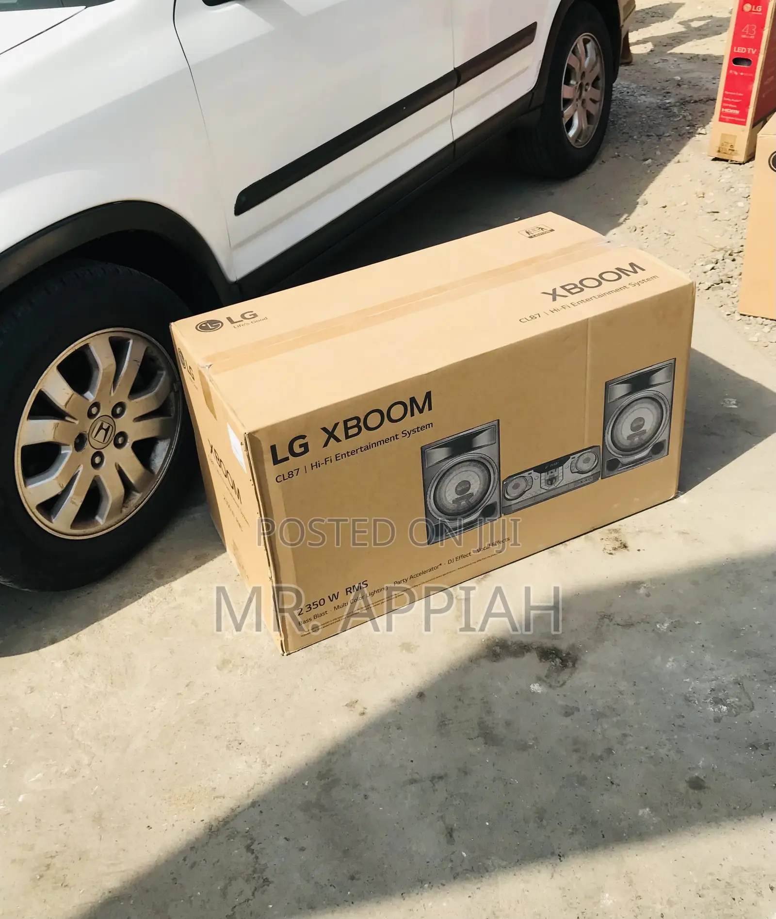 Long Lasting Lg CL 87 Wireless Sound Bar System(Black).
