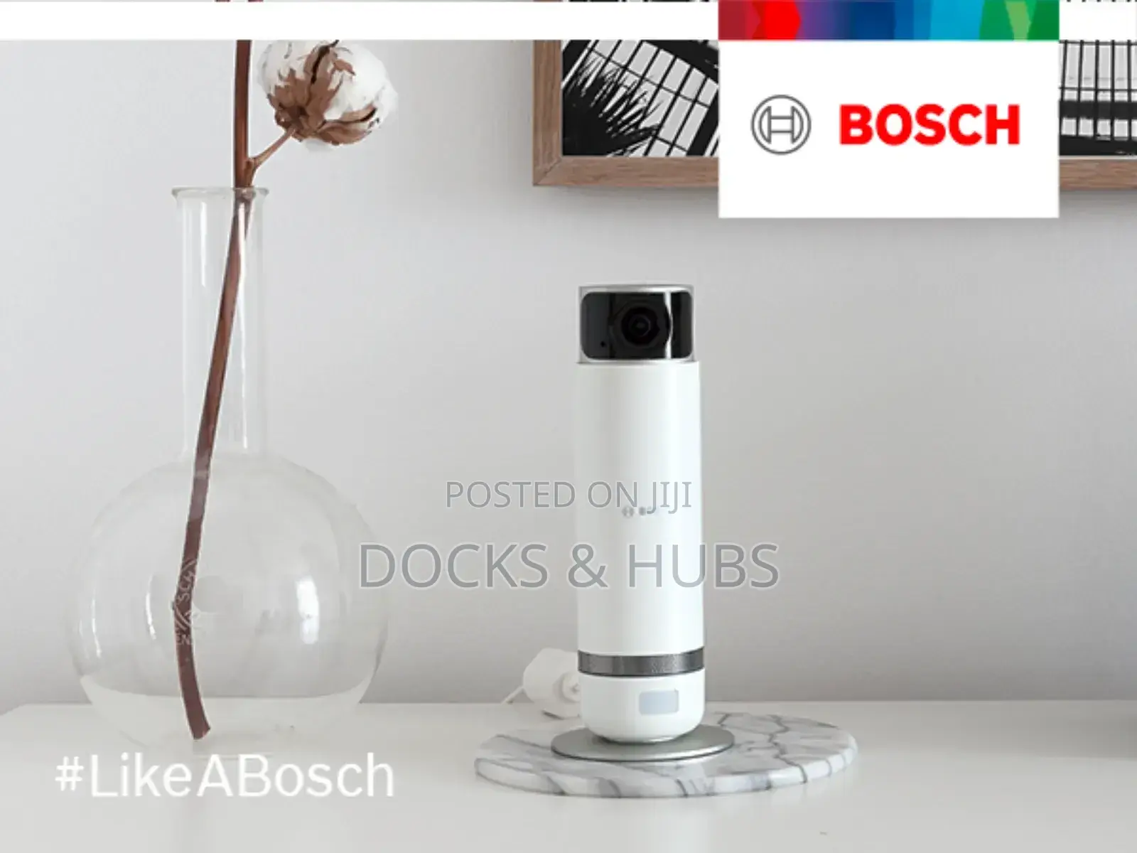 Bosch Smart Home 360° Indoor Camera – See Every Corner.