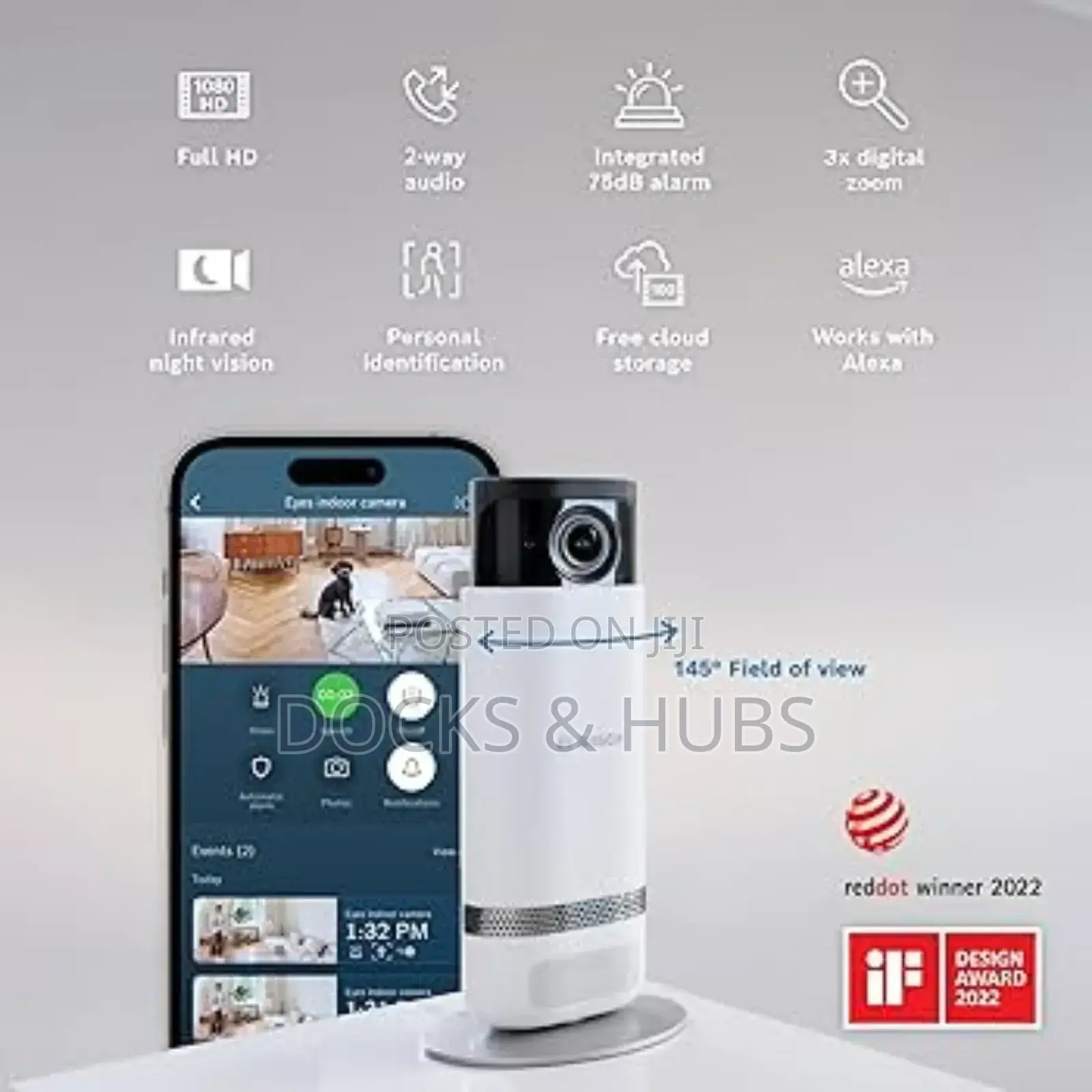 Bosch Smart Home 360° Indoor Camera – See Every Corner.