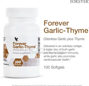 Forever Garlic Thyme Supplements
