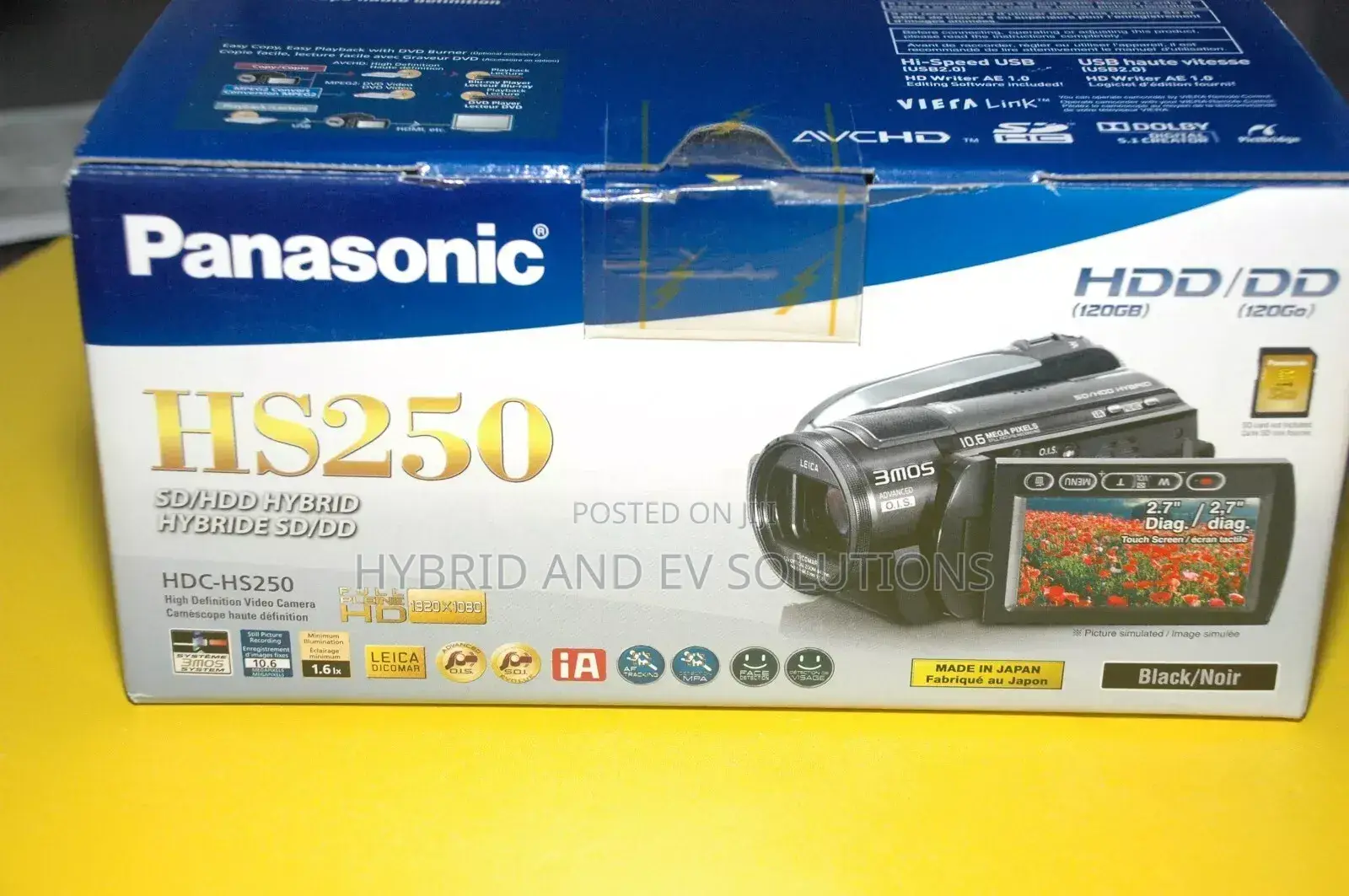 Panasonic HDC-HS250 Camcorder