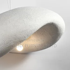 Modern Concrete Chandelier
