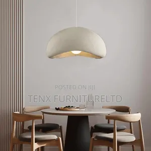 Modern Concrete Chandelier